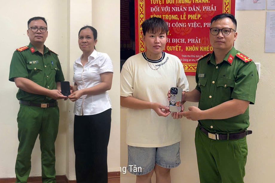 Công an xã Trường Tân lan tỏa “Gương người tốt, việc tốt” nhặt được của rơi trả lại người đánh mất